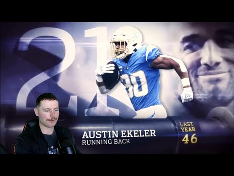 Rugby Player Reacts to AUSTIN EKELER (RB, Chargers) #21 The Top 100 NFL Players of 2023