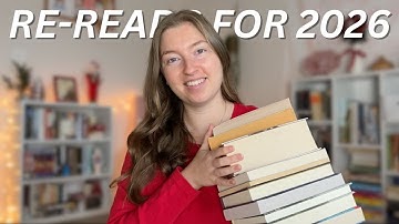 10 books I want to re-read in 2026! | revisiting old favorites