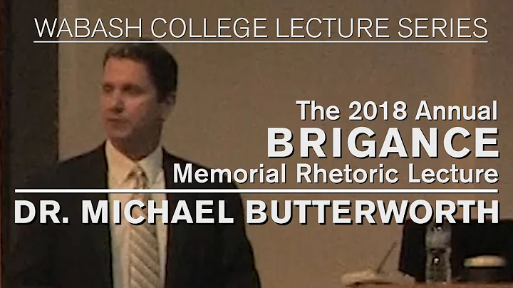 The 34th Annual Brigance Forum Lecture: Dr. Michae...