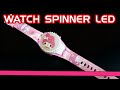Jam LED Spinner Karakter || Watch Elektronik for Kids