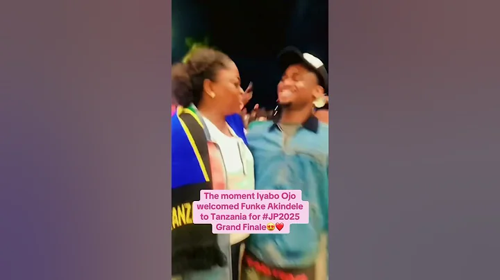 The moment Iyabo Ojo welcomed Funke Akindele to Tanzania for #jp2025 Grand Finale