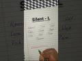 silent letters L in some words.#english #learning #amarkantwithclasses