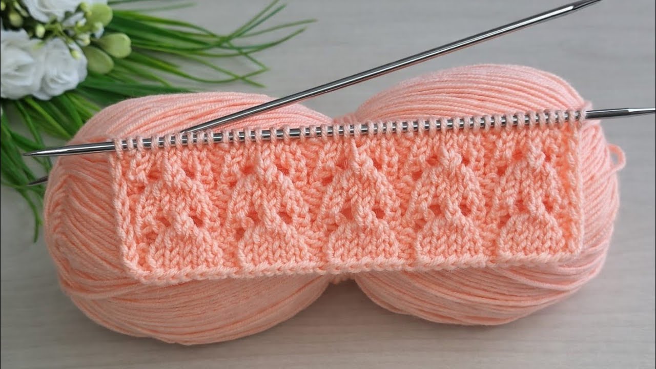 Üç Günde Yelek Örün🌸 Kolay İki Şiş Örgü Yelek Model Desen🌸 #crochet #knitting #diy #handmade 