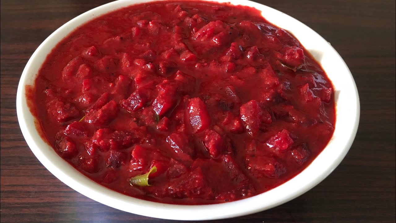 ಬೀಟ್ರೋಟ್ ಸಾಗು | How To Make Beetroot Curry / Kurma | Beetroot Saagu | Bhumika