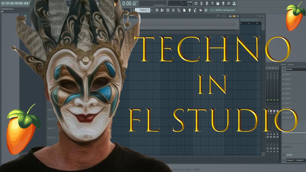 Using my own sample/drum pack to make a dark minimal techno track (Boris Brejcha style)(Stream 