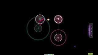 gameplay in osu 5