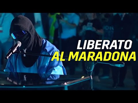 LIBERATO si esibisce al MARADONA nella festa SCUDETTO | DAZN