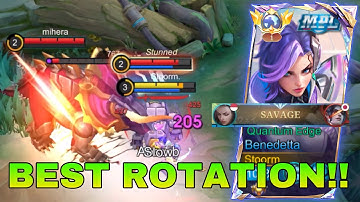 GLOBAL BENEDETTA MAP ROTATION GUIDE!!(SAVAGE GAMEPLAY!!)