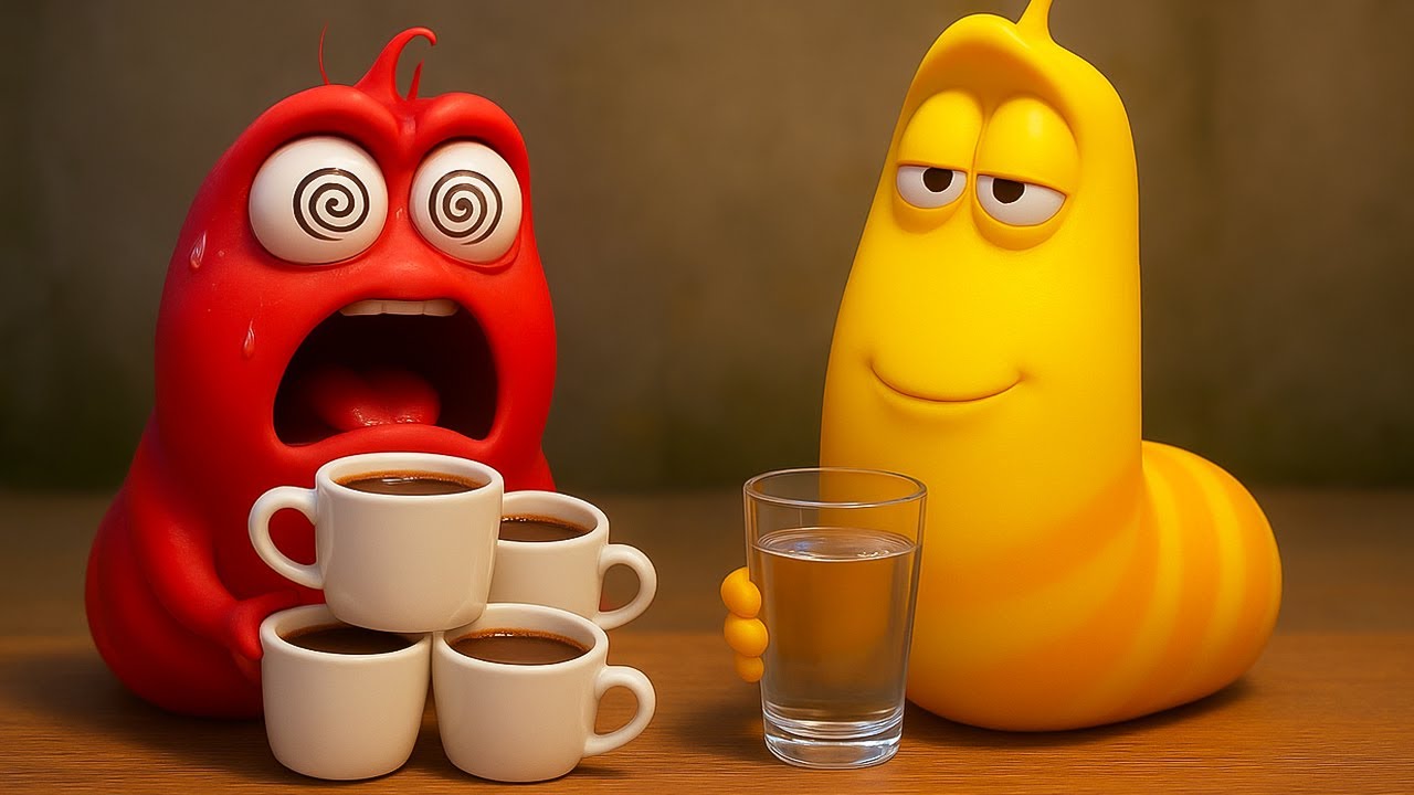 [Official] 200 MIN - LARVA Drink coffee and drink water- Season 2 Episode 100 ~ 152