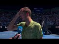 Daniil Medvedev On-Court Interview | Australian Open 2026 Third Round