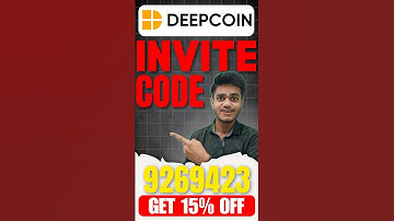 Deepcoin Invite Code : (9269423) Unlock 15% Discount On Trading Fees | Deepcoin Referral Code