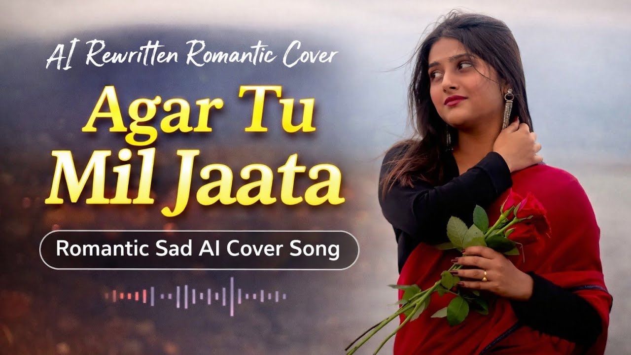 Agar Tu Mil Jaata | Romantic Sad AI Cover Song | Rewritten Lyrics | Lofi Version