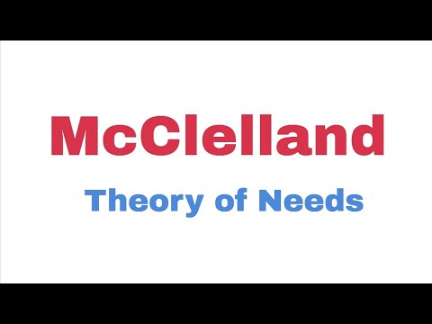 McClelland-욕구 이론