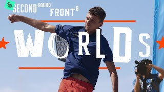 2021 Disc Golf World Championships | R2F9 LEAD | Wysocki, Sexton, Heimburg, Jones | Jomez