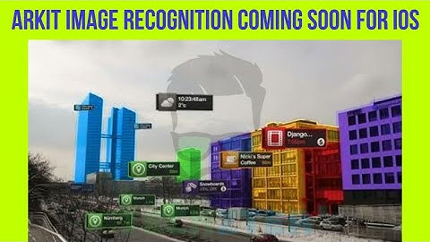 ARKit Image Recognition coming soon in iOS 11.03