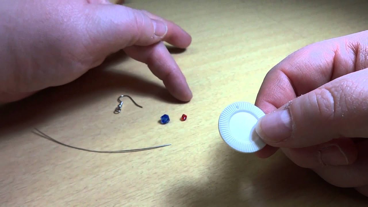 Poker chip earrings YouTube