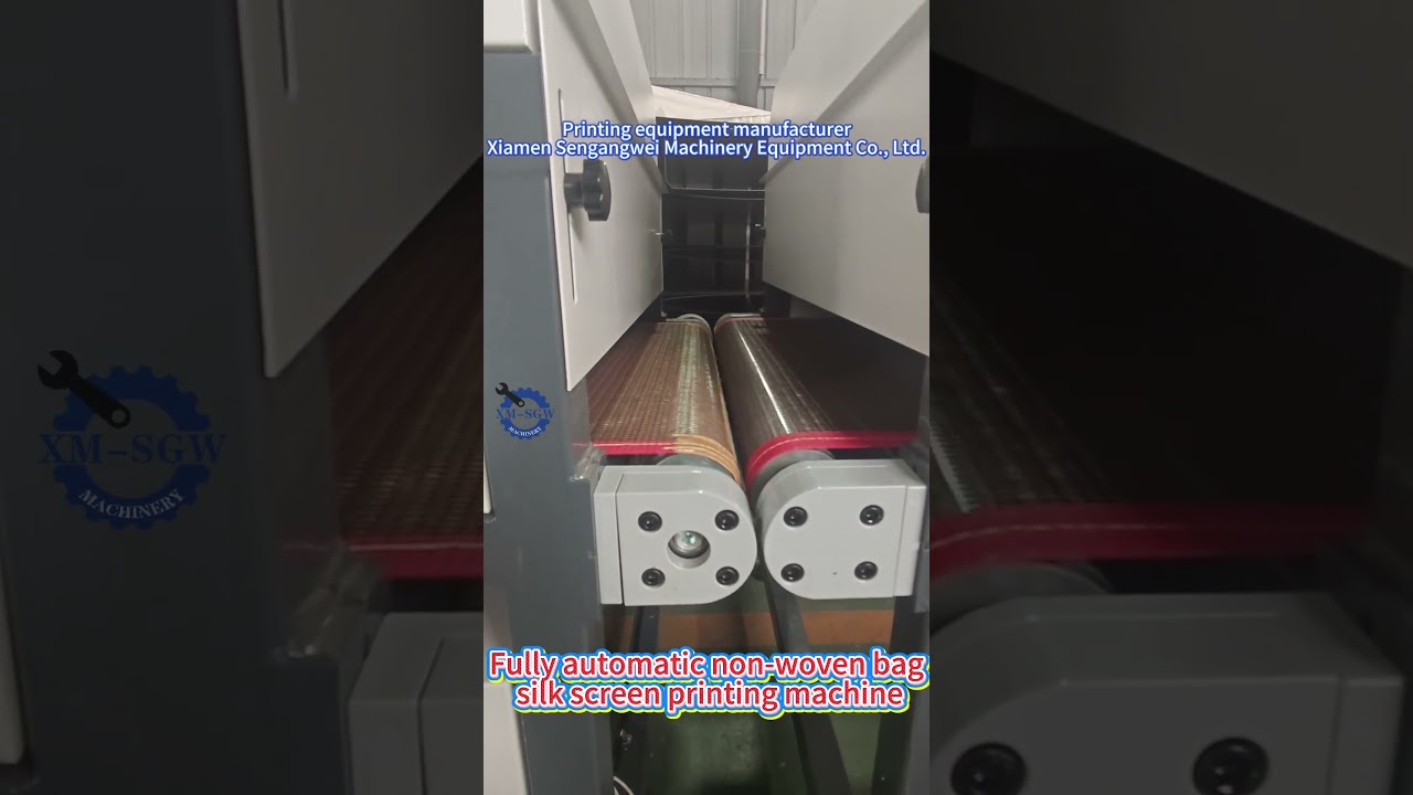 Fully automatic bag silk screen printing machine