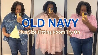 Old Navy Plus Size Fitting Room Try On