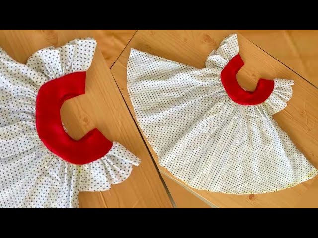 Simple Baby Frock Cutting And Stitching - YouTube