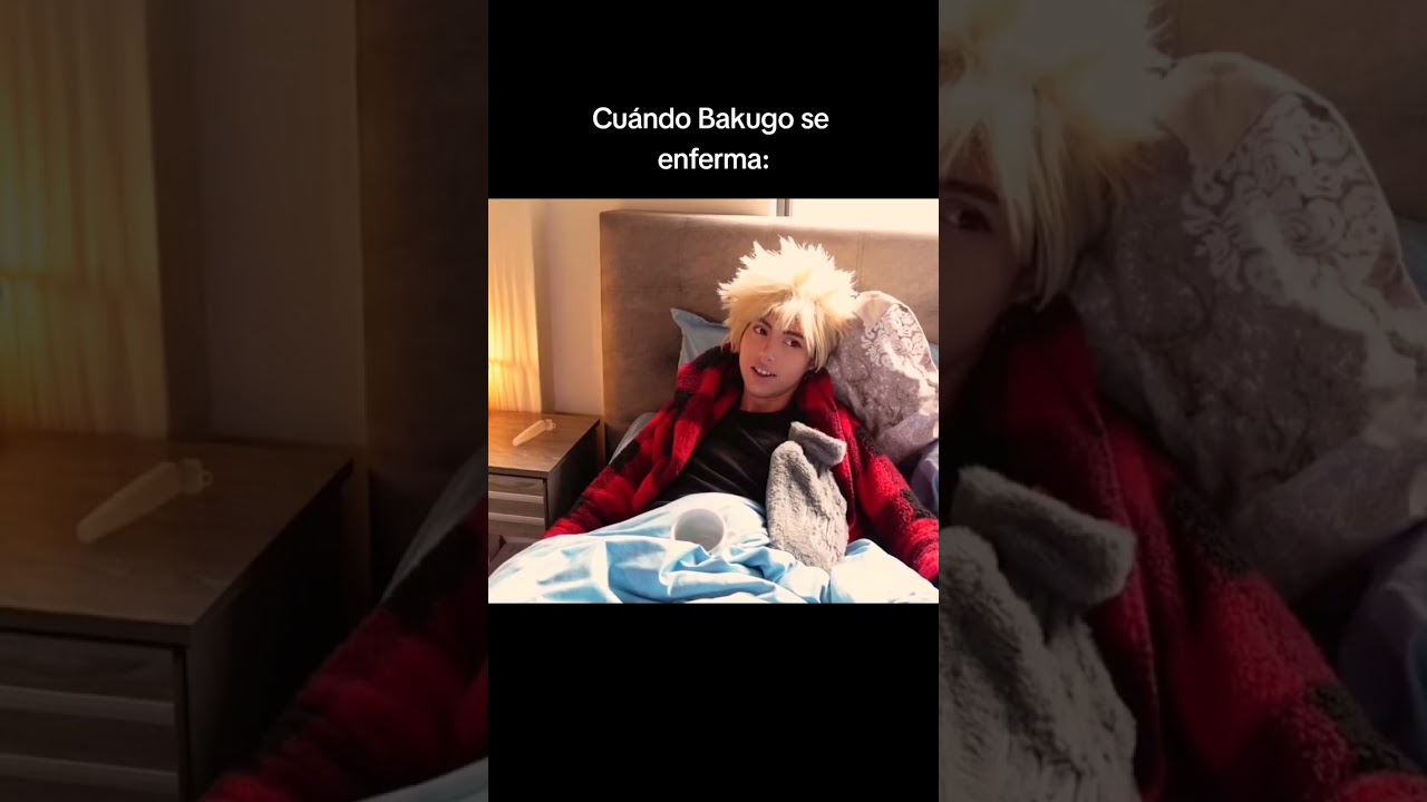 Cuando Bakugo se enferma #bkdk #bakudeku
