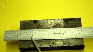 #4 Spring-Tempered Steel Rule