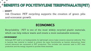 POLYMERS IN FOOD PACKAGING:CHEMISTRY II ASSIGNMENT