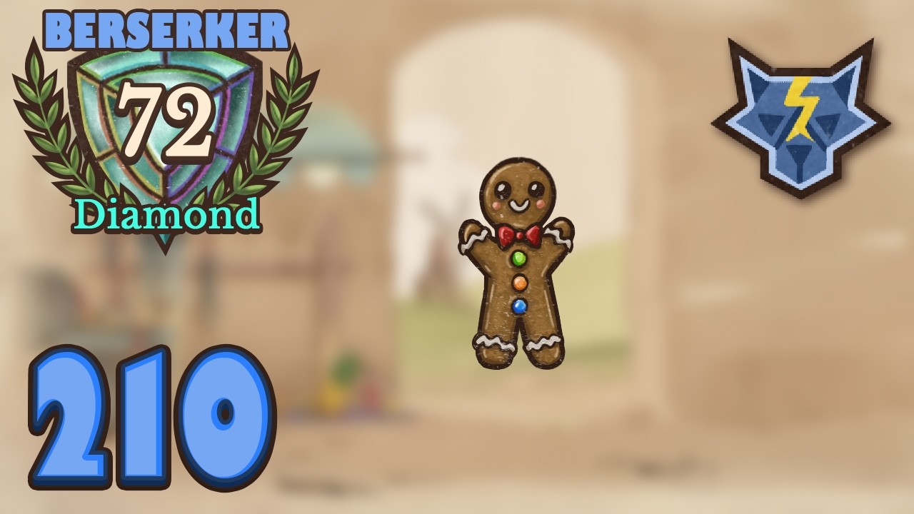 Gingerbread Jerry is Actually Good? Quest for Master Berserker, Part 26 - Backpack Battles S2E210
