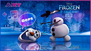 فيلم فروزن اولف  رجل الثلج (ART) (AMV) (GMV) Frozen movie Olaf the Snowman