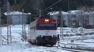 Renfe Cercanias - 446.036R llegando a El Espinar con destino Segovia