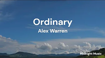 Ordinary β Alex Warren (Full Lyrical Video) | Trending Emotional Song 2025 π Ordinary β Alex Warren (Full Lyrical Video) | Trending Emotional Song 2025 π