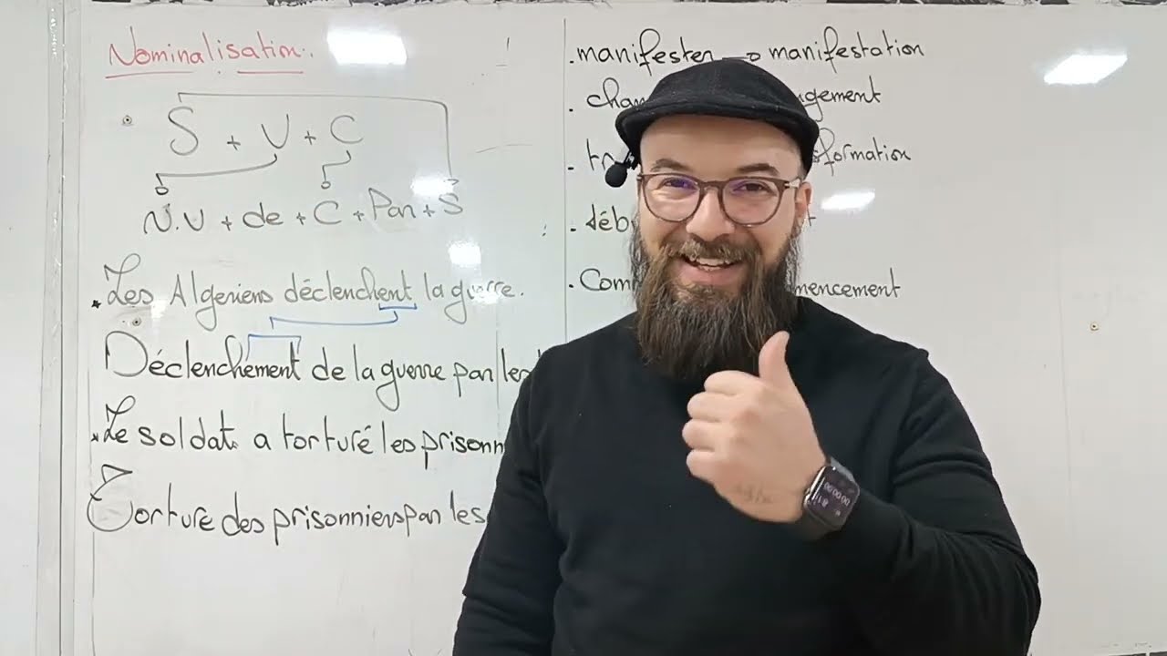 Français 03 BAC 2025: la nominalisation 1 (جميع الشعب)