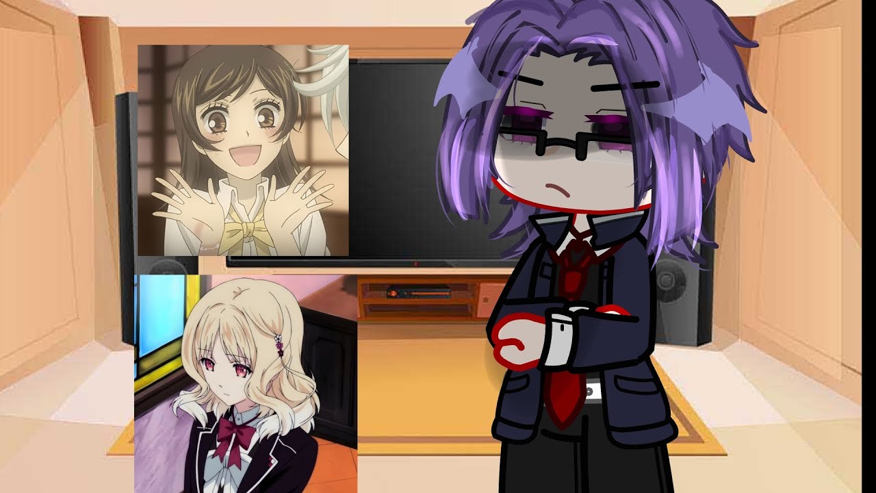 diabolik lovers react Yui as Nanami momozono✨|🇧🇷|Yui x todos??