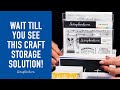 A Craft Room Storage Solution You Must See! | Scrapbook.com Exclusive