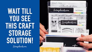 A Craft Room Storage Solution You Must See! | Scrapbook.com Exclusive
