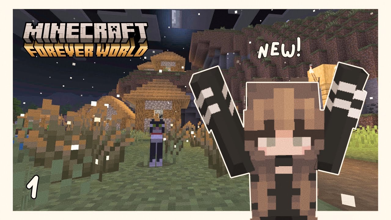 Let the Adventure Begin | Minecraft Forever World (Ep 1) - YouTube
