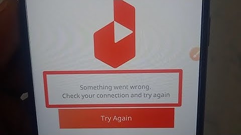 How to fix Something went wrong Check your connection and try again in problem solve in Daraz