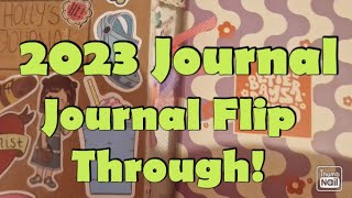2023 Journal Flip Through | 2024 Plans! ✨️