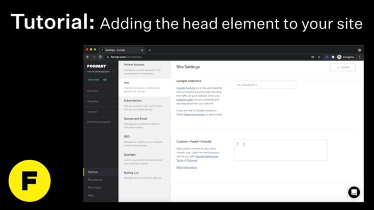 Adding Head Elements to Your Website - YouTube