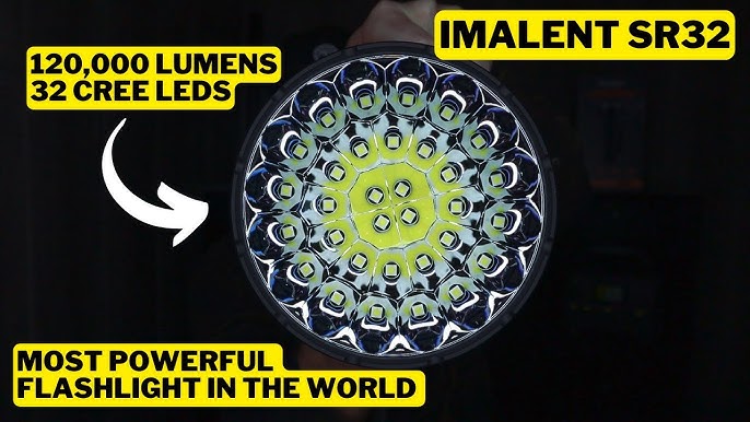 100,000 LUMENS! The World's BRIGHTEST Flashlight