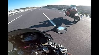 Honda Cbr 1000 Rr İlk Gazlama - Göktürk Yolu 3.Köprü Yolu Riva