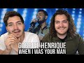 LIVE! | Twin Musicians REACT | Gabriel Henrique - When I Was Your Man  (SHADOW BRASIL)