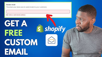 How To Get a Free Custom Email for Your Shopify Store!