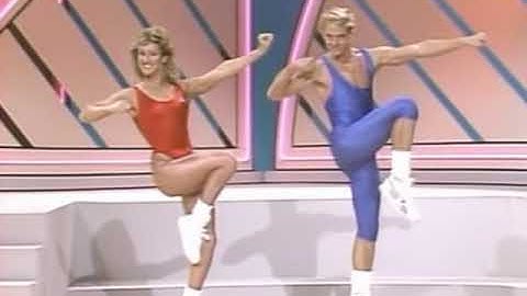 1988 Crystal Light National Aerobic Championship Opening to Rob Zombie