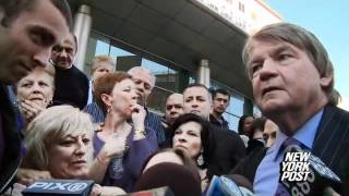 [NYPD] Sheehan not guilty of murder. Discussion outside courthouse.