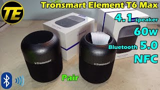 Tronsmart Element T6 Max 60W Bluetooth Speaker Unboxing