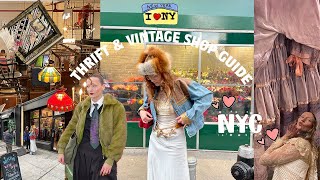 MY GUIDE TO: NYC VINTAGE & THRIFT SHOPPING!!