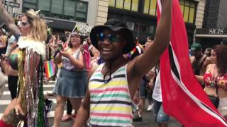 2017 NYC Pride March - Caribbean Equality Project Shell Down