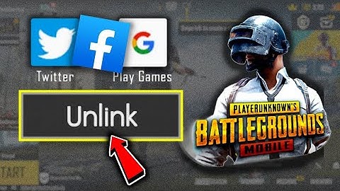 How To Remove / Unlink Social Media Account in Pubg Mobile