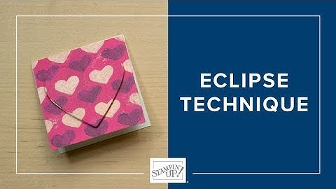 Eclipse Technique with Dies & Dimension | Stampin’ Up! Cardmaking Ideas | #StampinUp #CardMaking