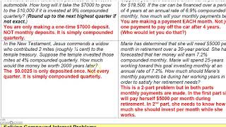 2 2 2 Finite Math   Using the Compound Interest Formula